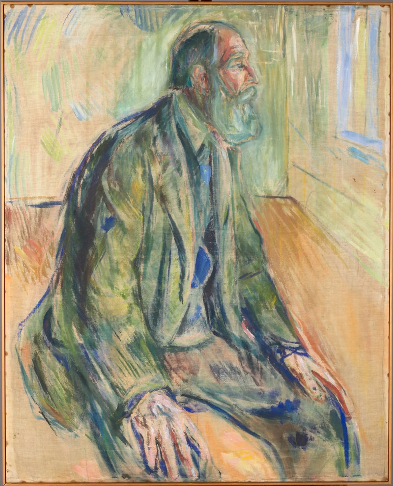 Percer la fenêtre - Edvard Munch