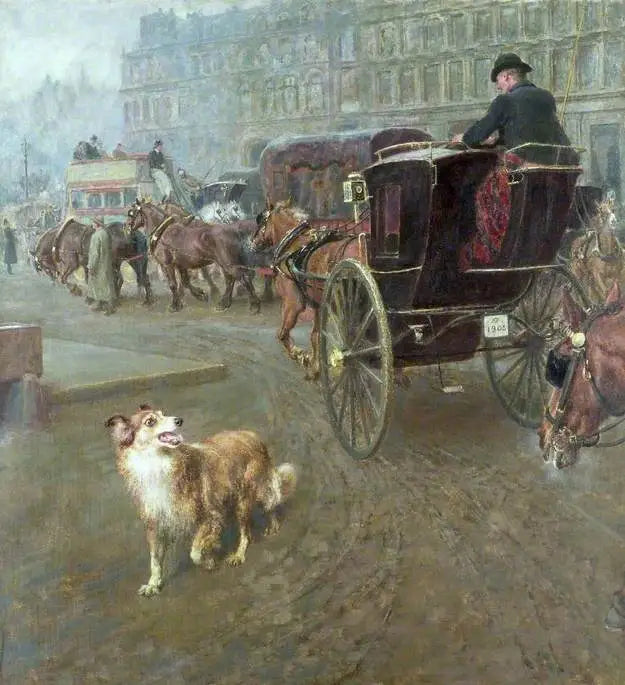 Perdu ou égaré - Briton Rivière