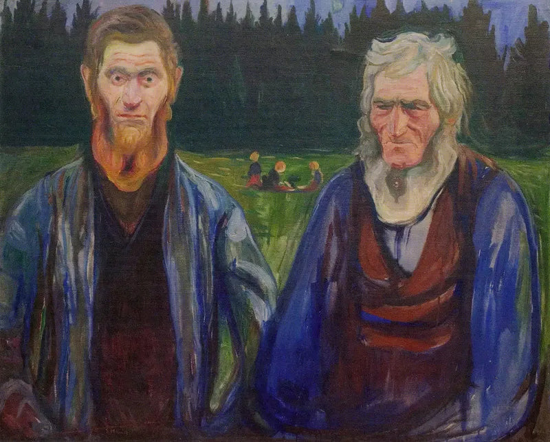 Père et Fils - Edvard Munch