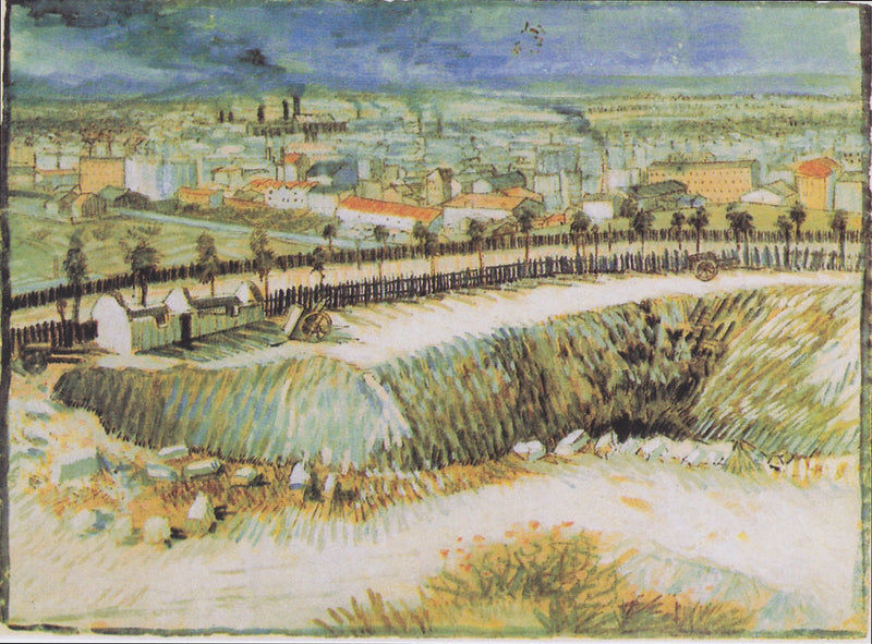 À la périphérie de Paris près de Montmartre, F1410 – Van Gogh
