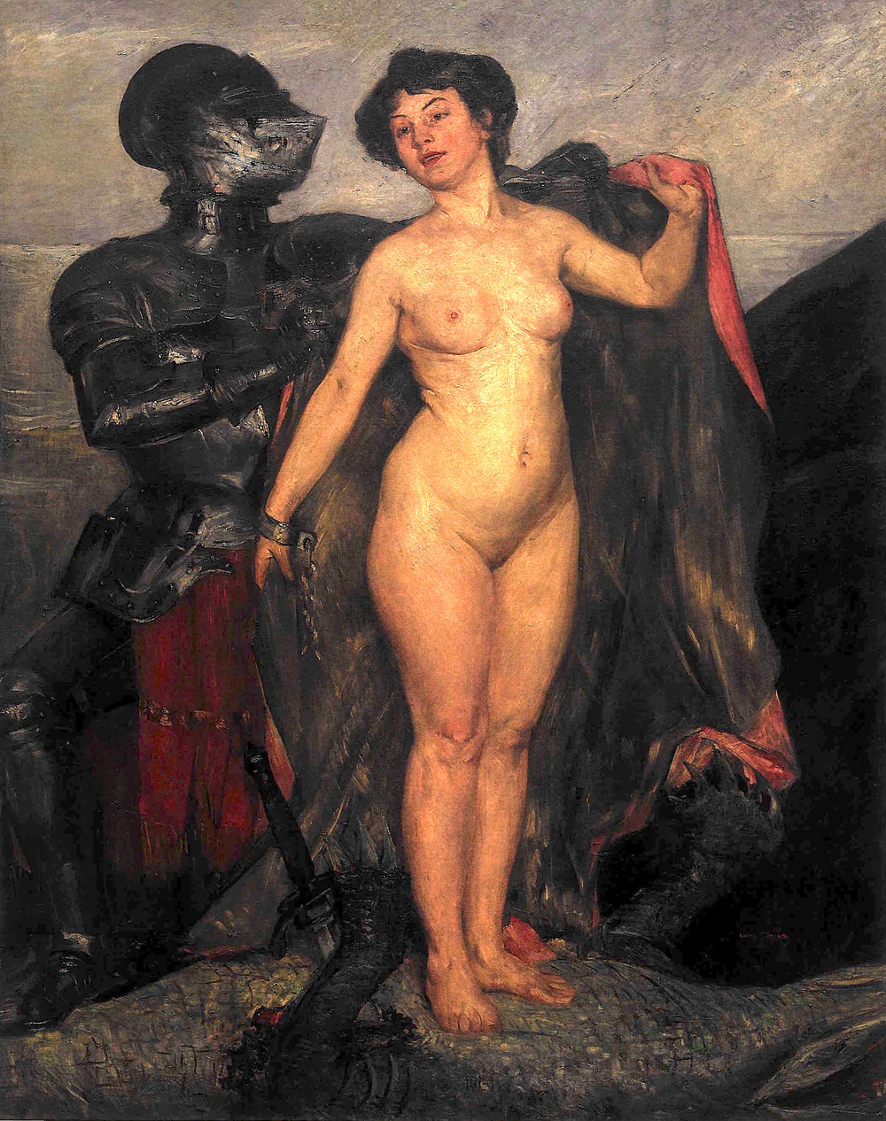 Persée et Andromède - Lovis Corinth image 1 reproduction d’œuvre d’art à l’huile