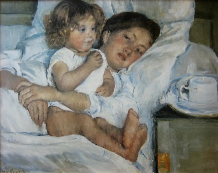 Petit-déjeuner au lit - Mary Cassatt