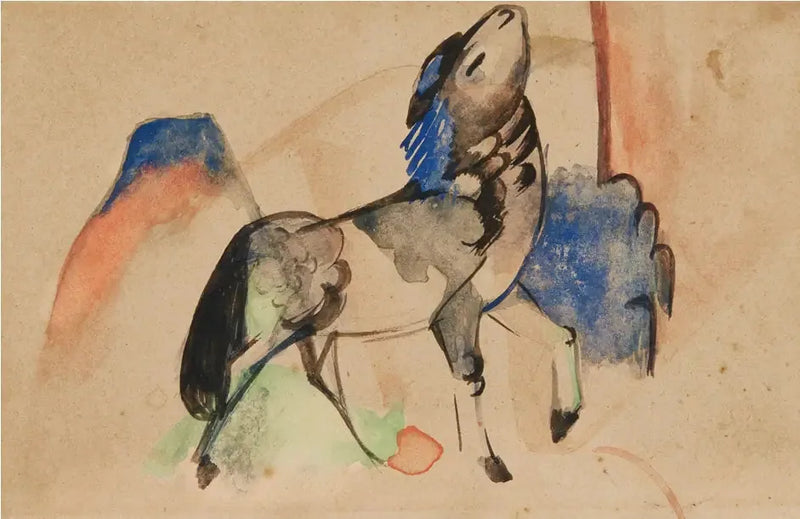 petite bête fabuleuse II - Franz Marc