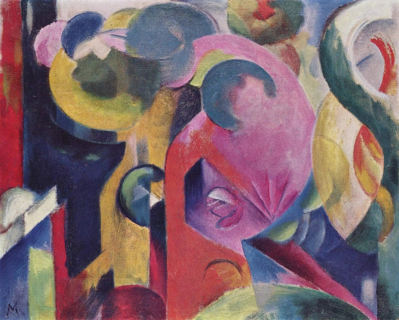 Petite composition III - Franz Marc