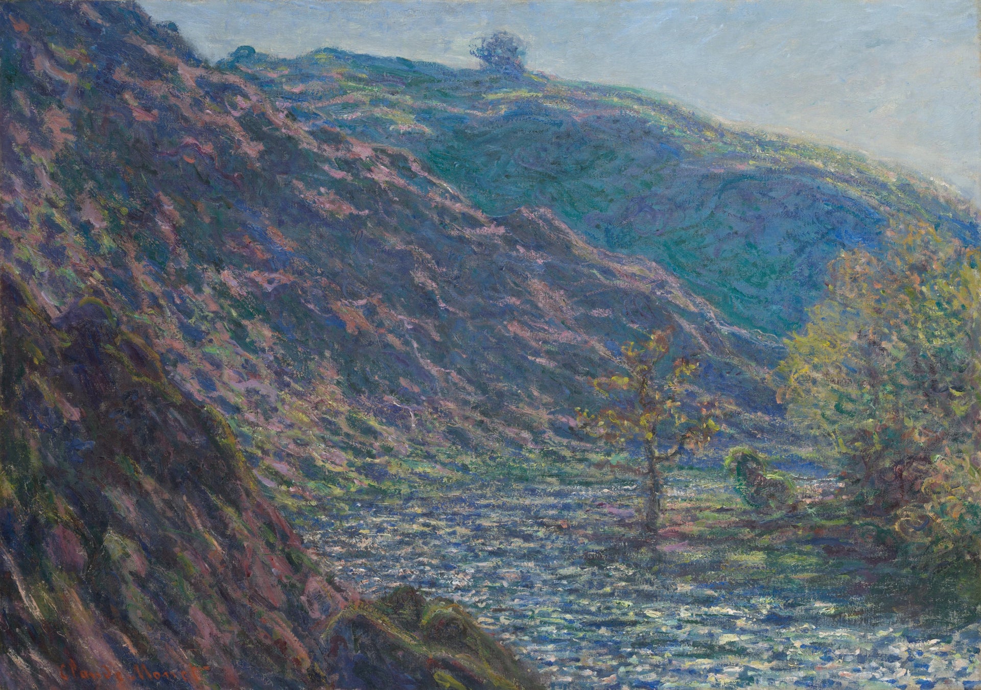 La Petite Creuse W1231 par Claude Monet, Art Institute of Chicago