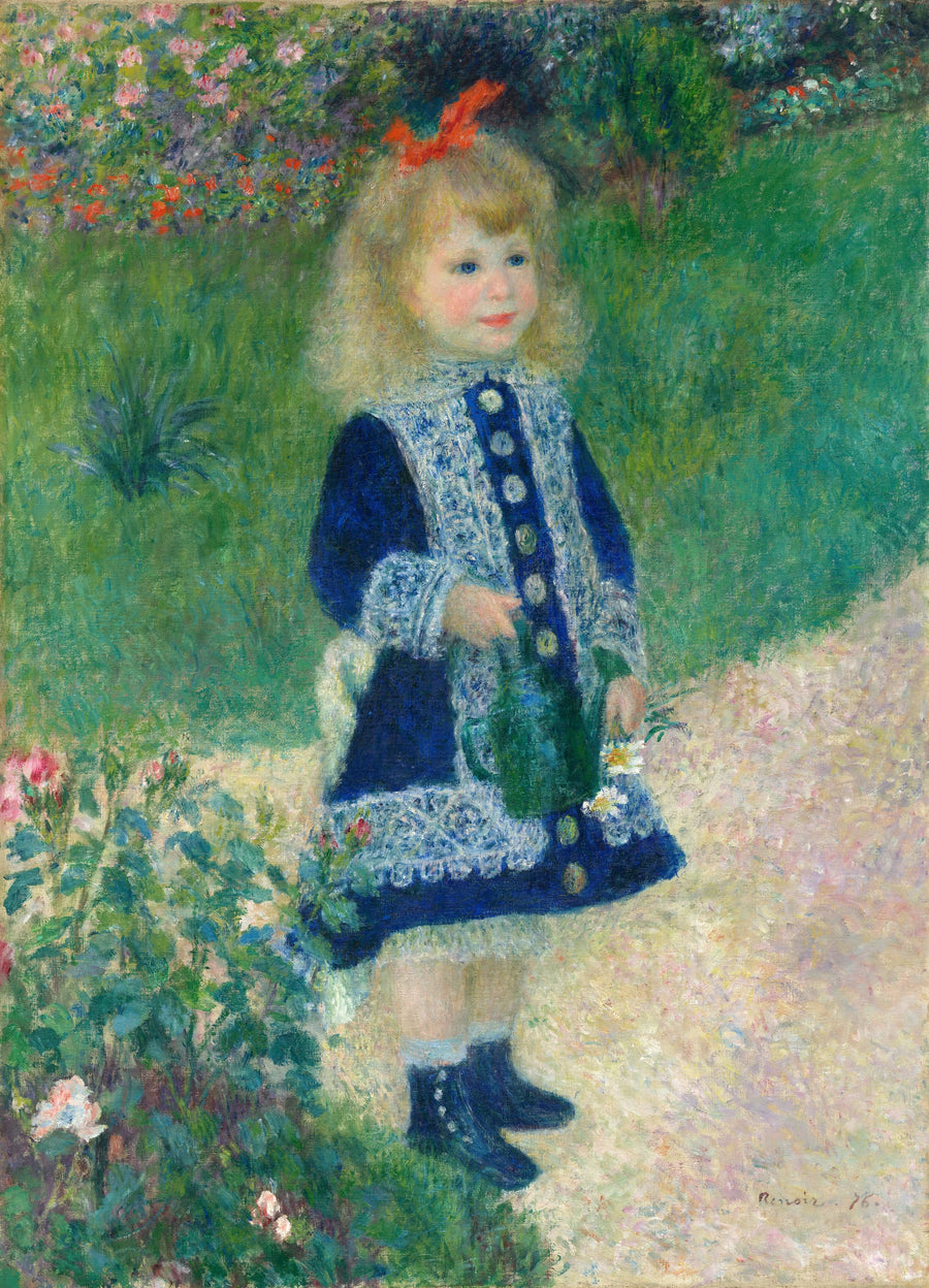 La Petite Fille à l’arrosoir, 1876 – Pierre-Auguste Renoir