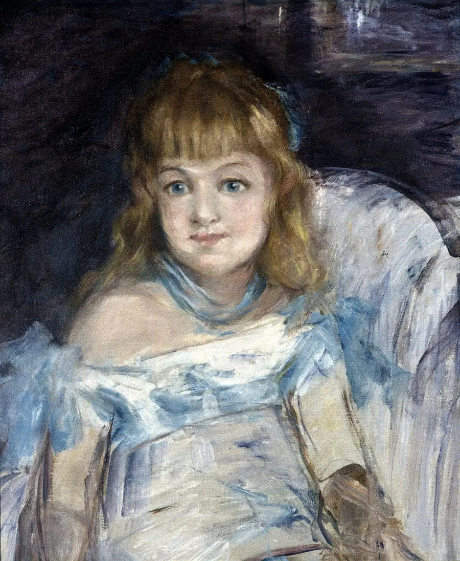 Petite fille dans un fauteuil - Édouard Manet