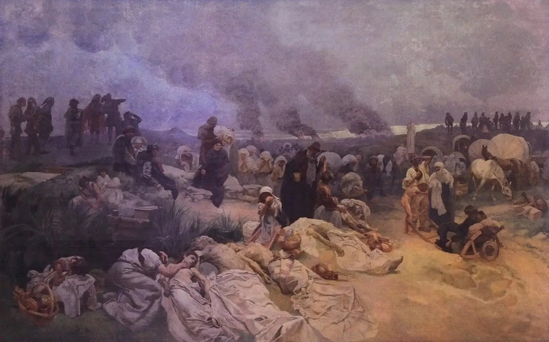 Petr Chelcicky à Vodnany - Alphonse Mucha