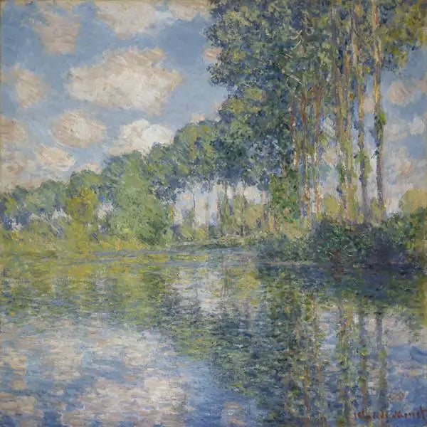 Peupliers au bord de l'Epte - Claude Monet