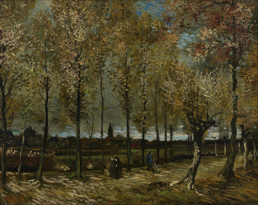 Peupliers près de Nuenen, F45 – Vincent van Gogh