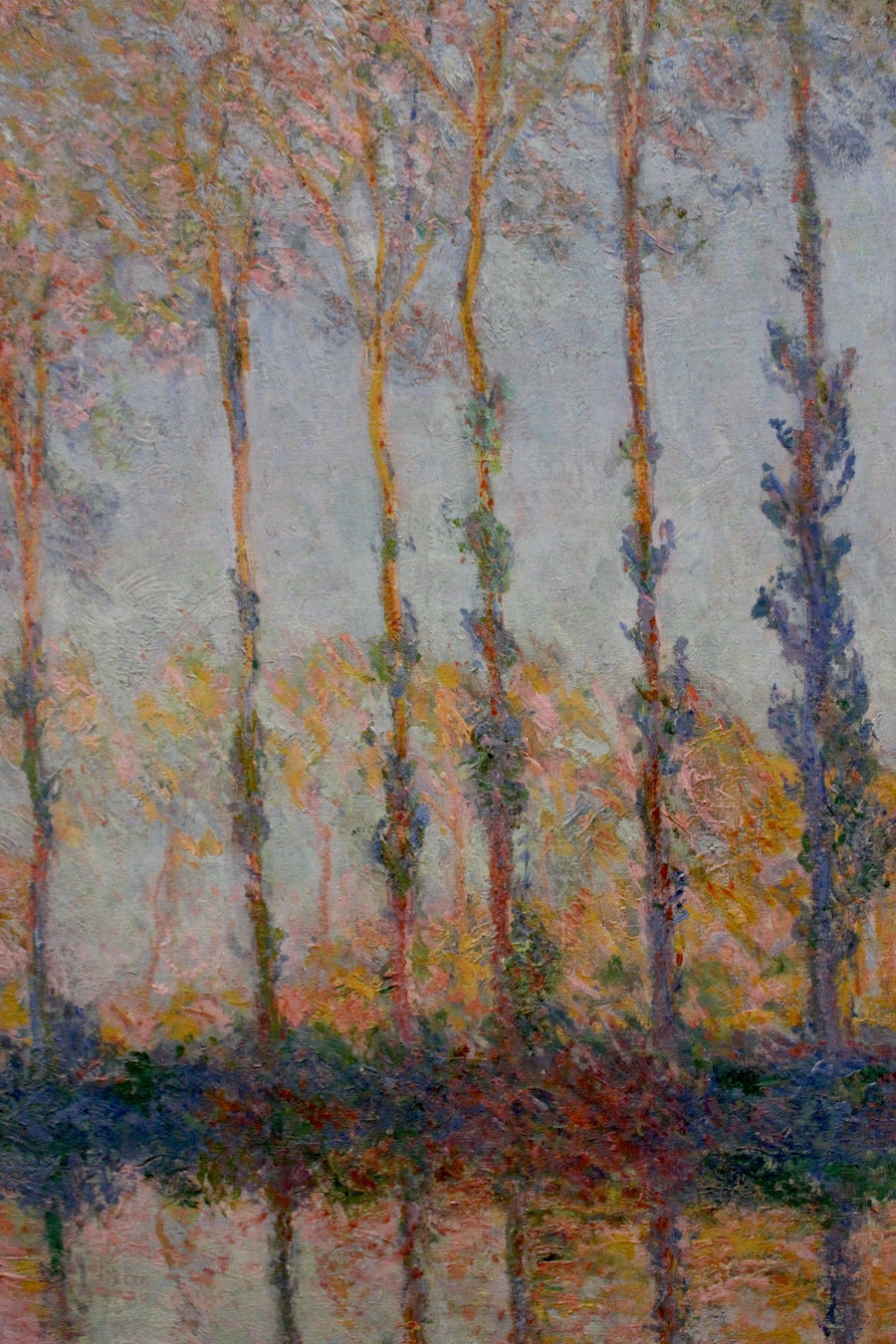 Peupliers sur la rive de l’Epte W1298 – Claude Monet