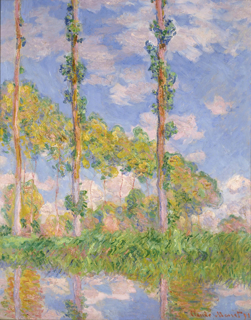 Les Trois Arbres, été W1305 – Claude Monet