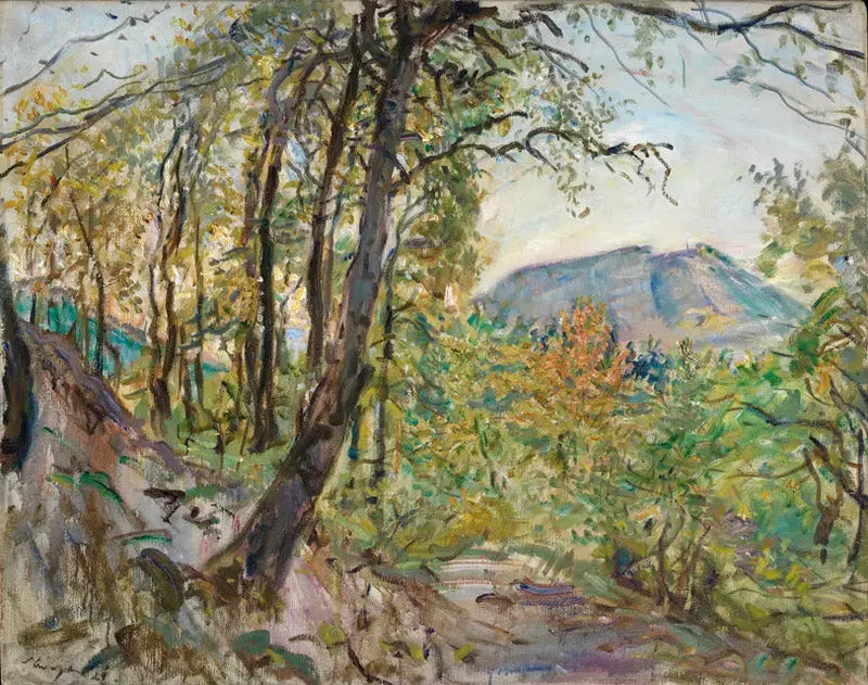Pfälzische Landschaft - Max Slevogt