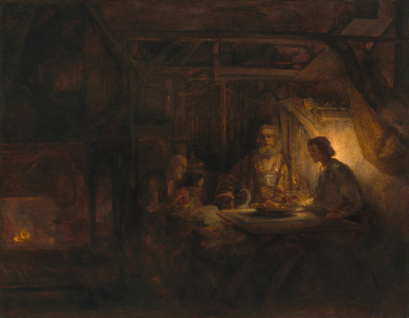 Philémon et Baucis – Rembrandt, 1658