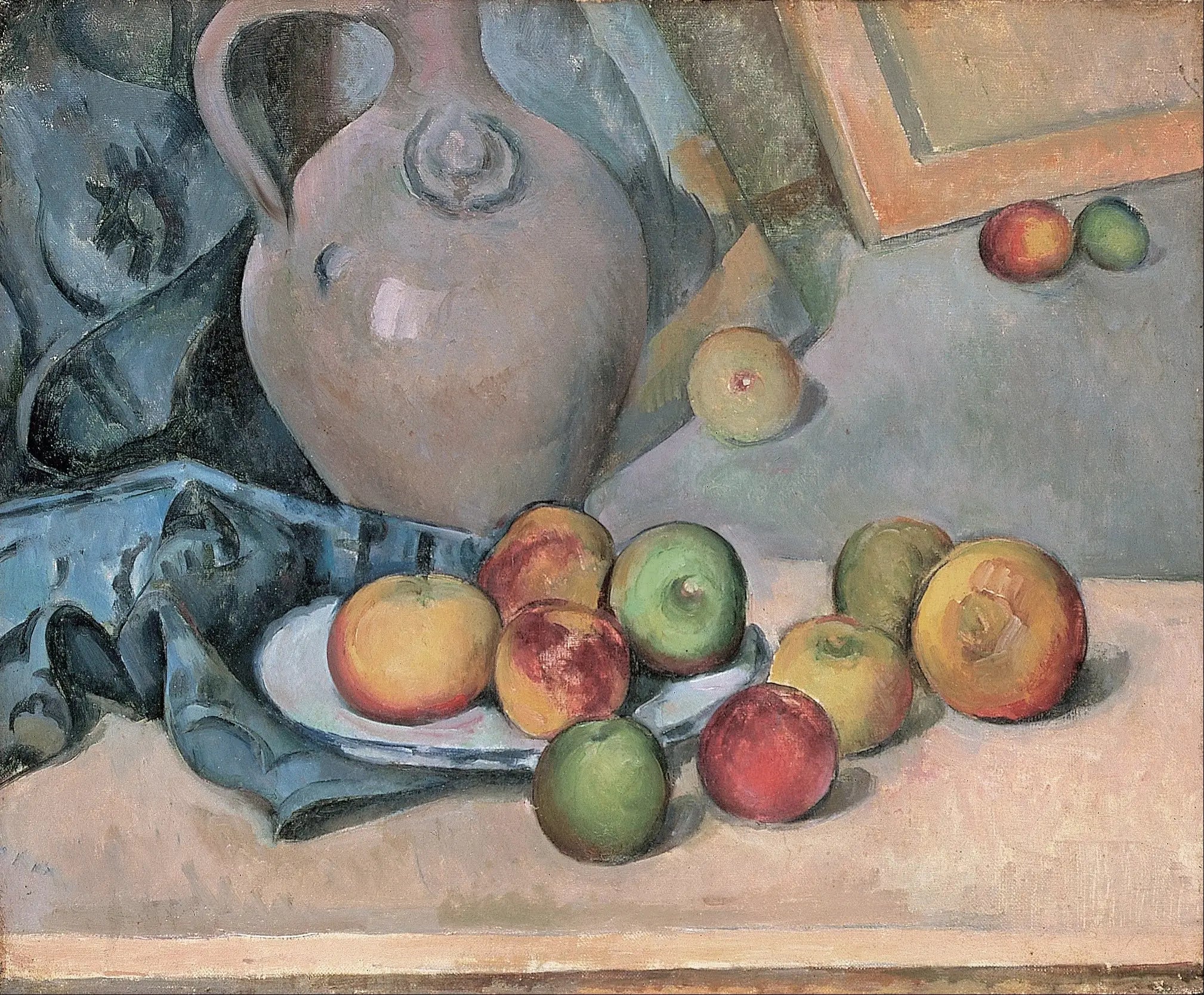 Pichet de grès - Paul Cézanne image 1 tableau peint à l’huile sur toile