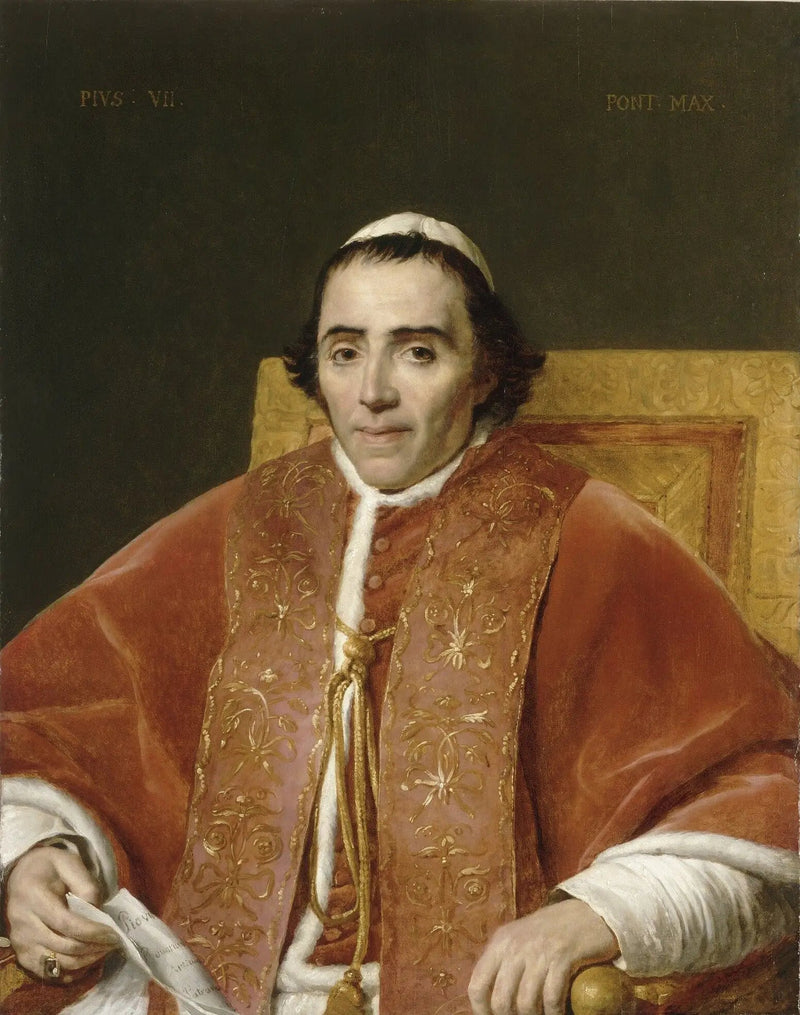 Pie VII, pape (1740-1823) - Jacques-Louis David