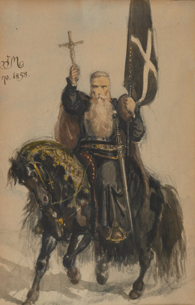 Pierre d’Amiens – Croisé - Jan Matejko - Alpha Reproduction