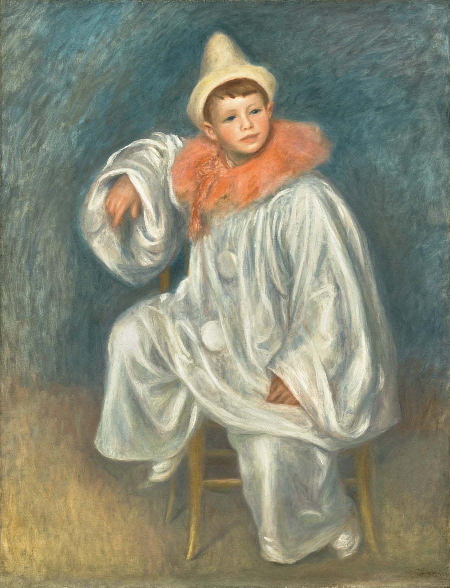 Le Pierrot blanc, 1901–1902 – Pierre-Auguste Renoir