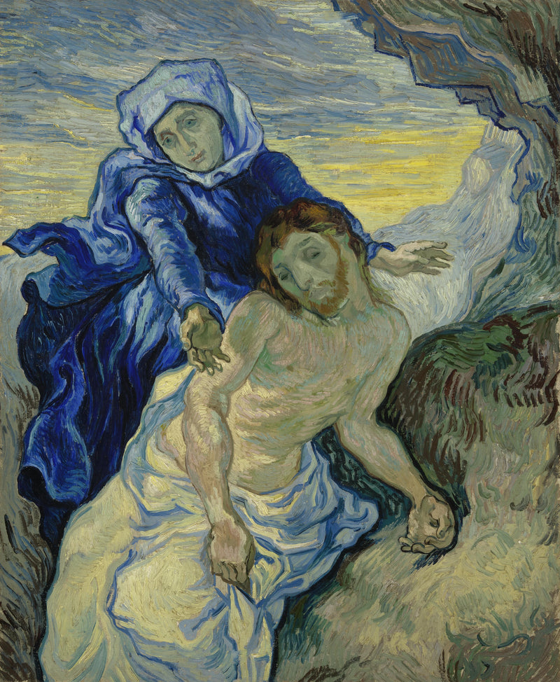 Pietà d’après Delacroix, F630 – Vincent van Gogh