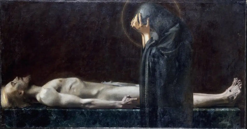 Pietà - Franz von stuck