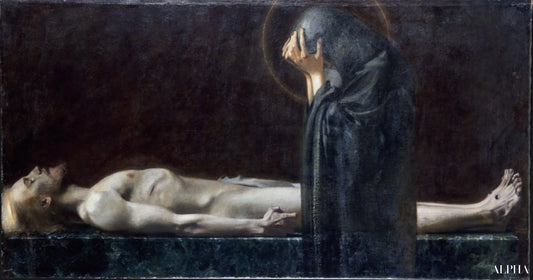 Pietà - Franz von stuck Reproductions de tableaux à la peinture à l’huile