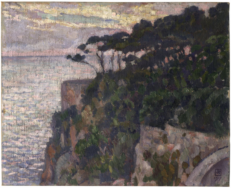 Pins à Monaco - Théo van Rysselberghe