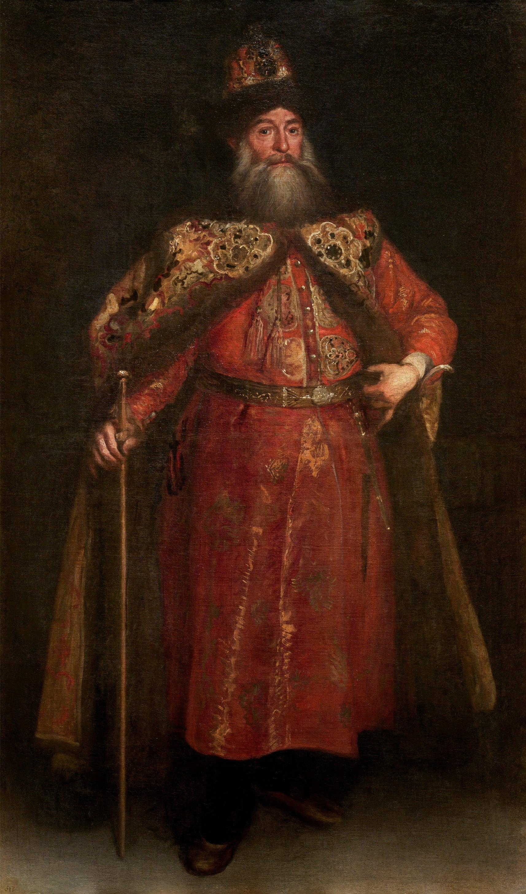 Piotr Ivanovitch Potemkine, ambassadeur de Russie - Juan Carreño de Miranda