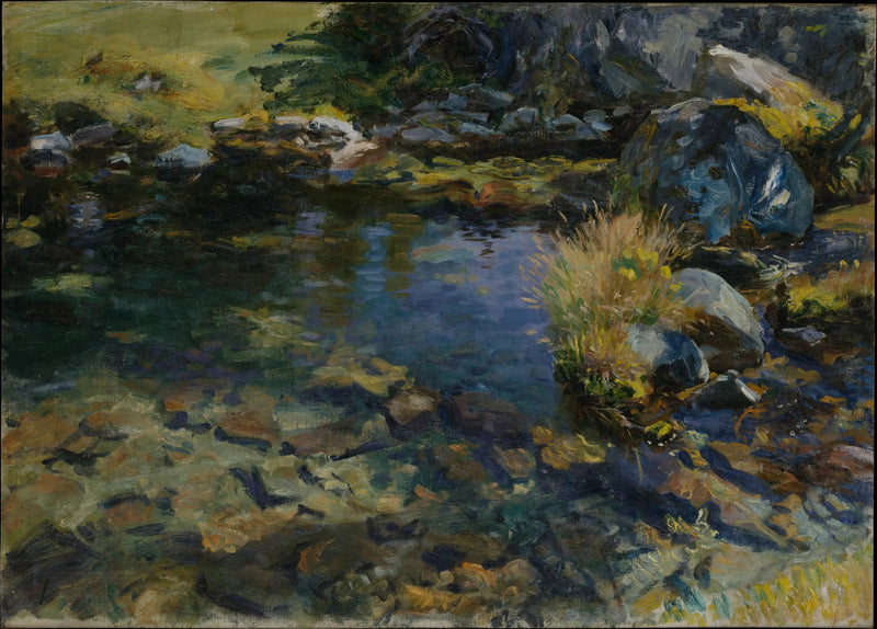 Piscine alpine - John Singer Sargent