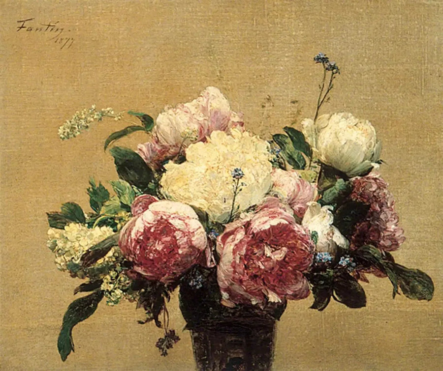 Pivoines - Henri Fantin-Latour