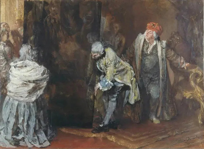Place au grand Raphaël - Adolph von Menzel