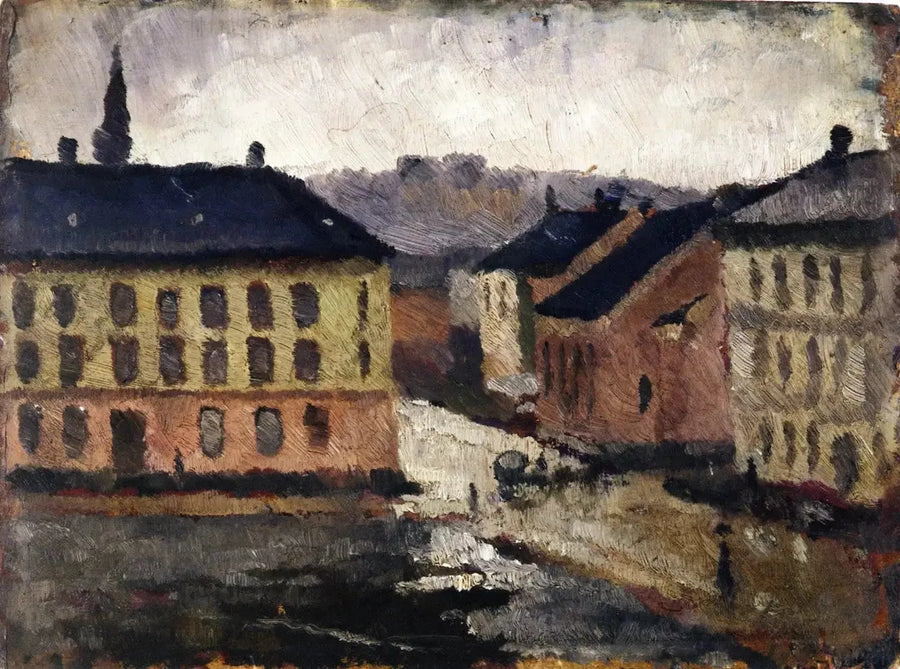 Place Olaf Rye vers le Sud-Est - Edvard Munch