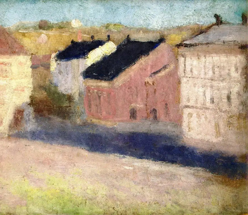 Place Olaf Rye vers le Sud-Est - Edvard Munch