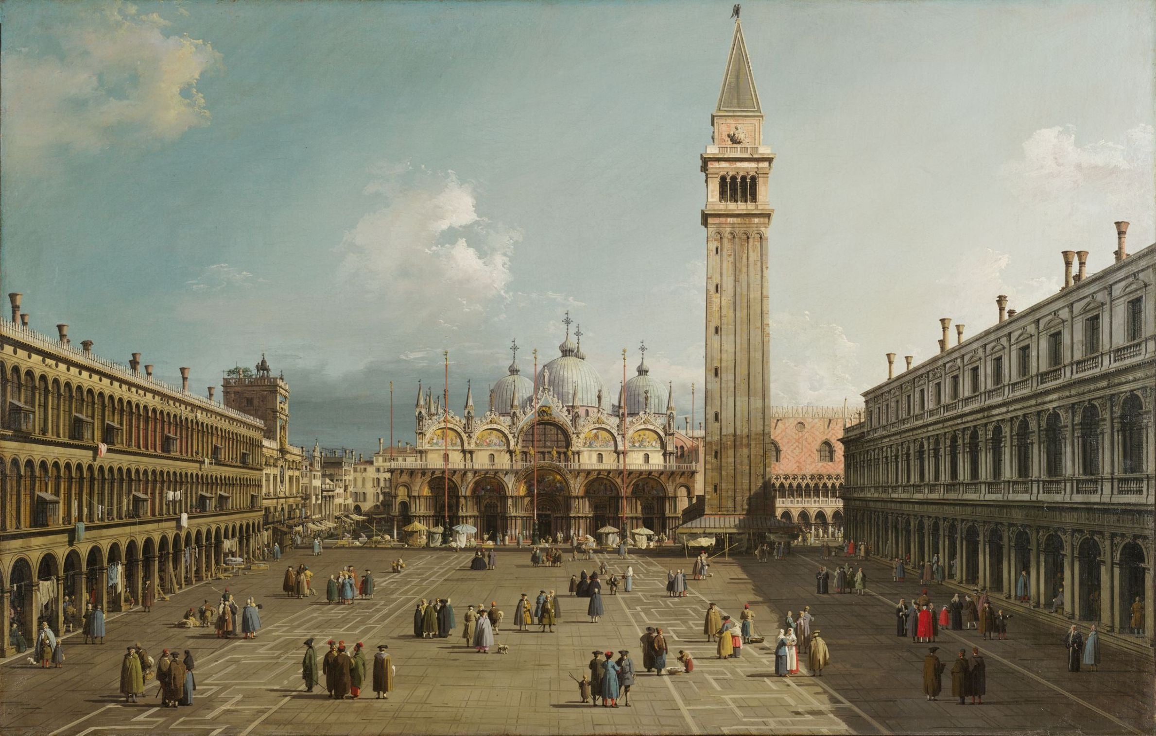 Place Saint-Marc, Venise - Canaletto