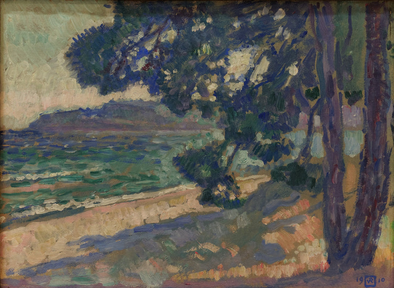 Plage de Cavalaire - Théo van Rysselberghe