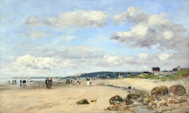 Plage en Normandie, France - Eugène Boudin