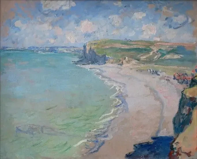Pourville Beach, Claude Monet
