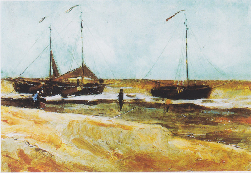 Plage de Scheveningen par temps calme, F2 – Van Gogh