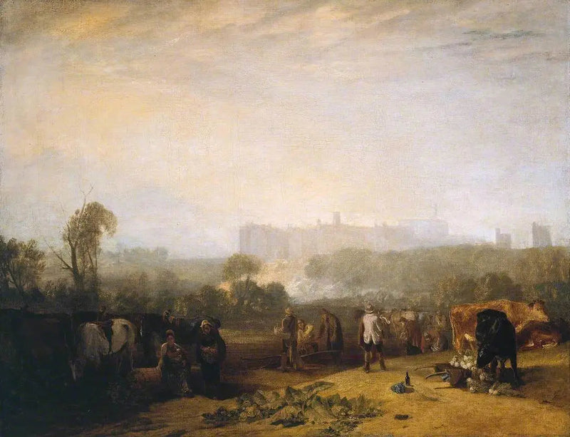 Ploughing Up Turnips, near Slough (‘Windsor’) - J. M. W. Turner