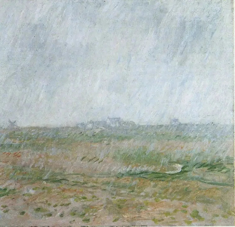 Pluie à Belle-Île - Claude Monet