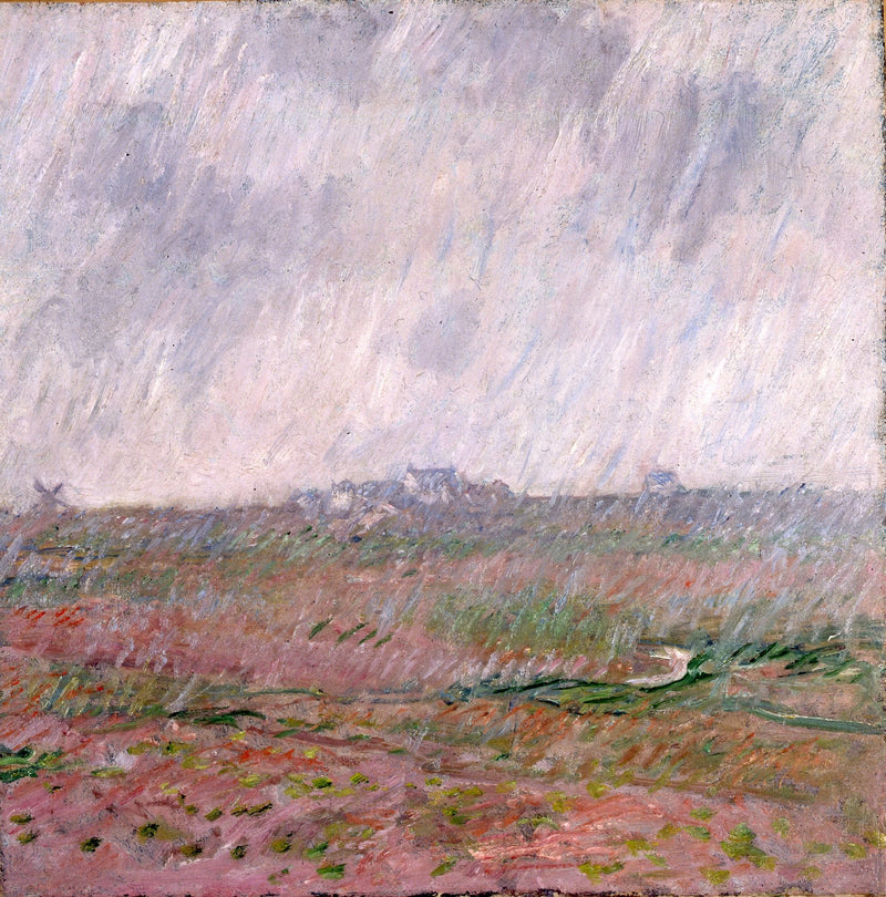 Pluie à Belle-Île W1120 – Claude Monet