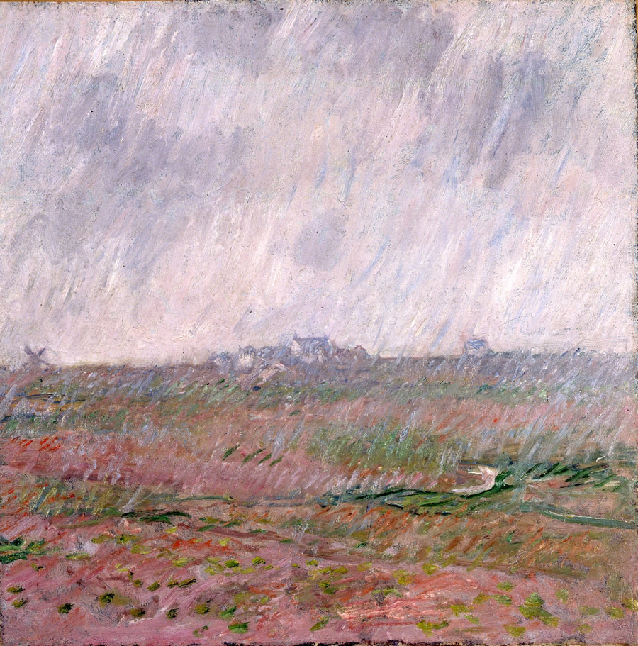 Pluie à Belle-Île W1120 – Claude Monet
