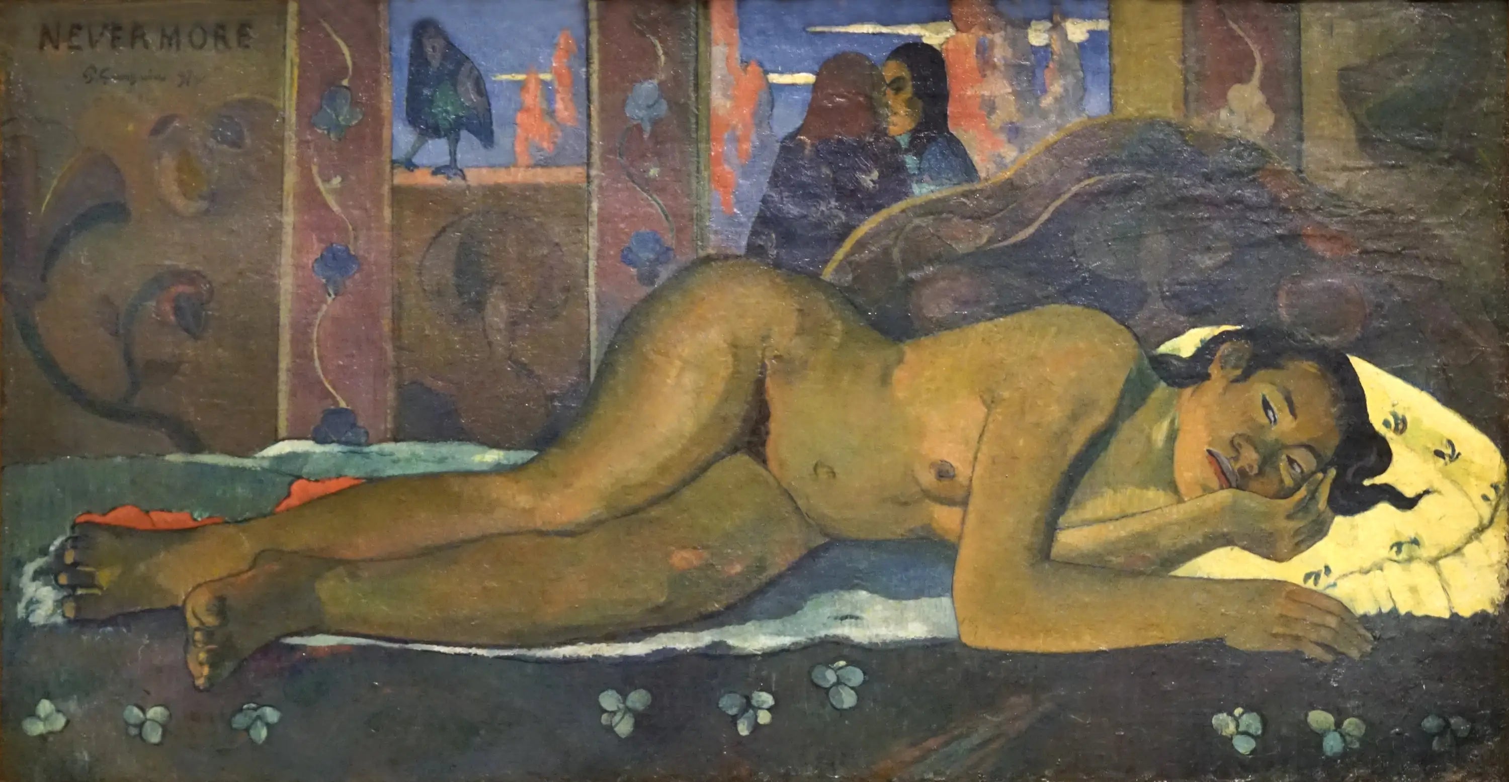 Reproduction du tableau « Plus jamais - Paul Gauguin » par Alpha Reproduction en peinture à l’huile