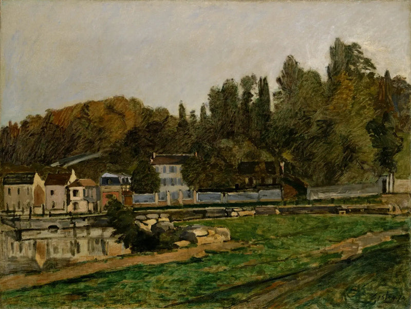 Points d'eau à Marly - Alfred Sisley