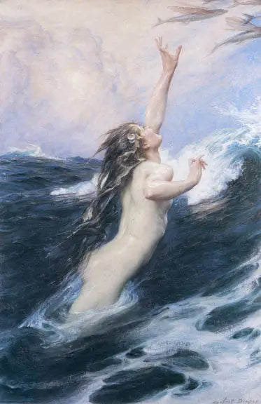 Poisson volant - Herbert Draper