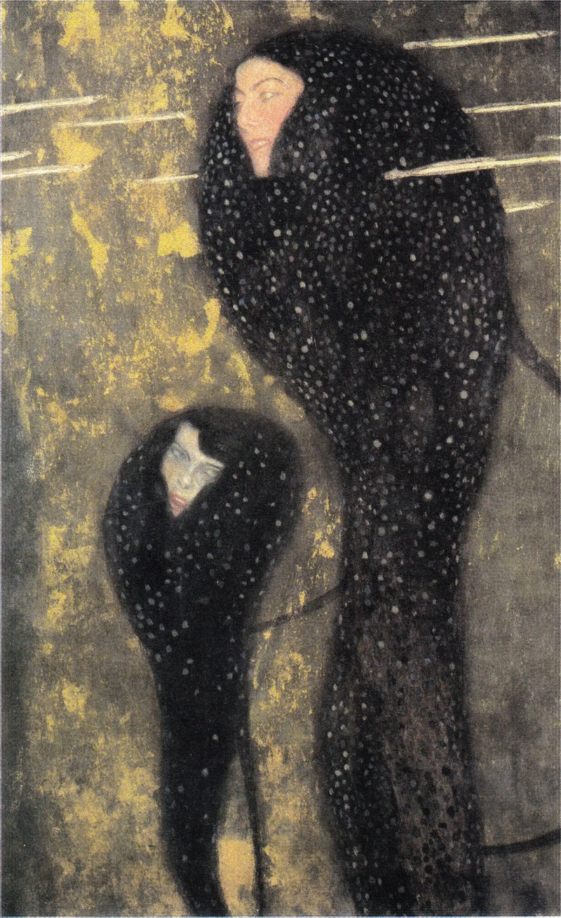 Poissons d'argent (Nixen, Sirènes) - Gustav Klimt