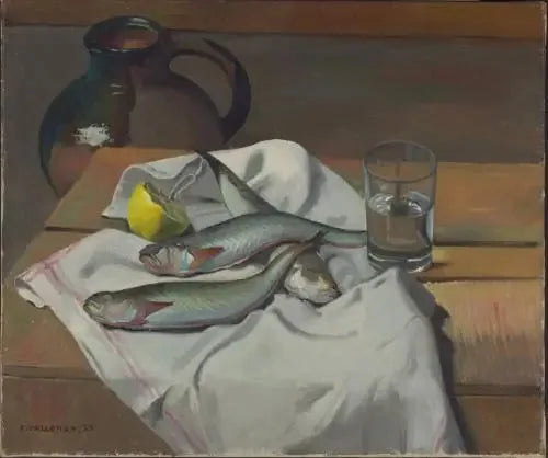 Poissons et citron - Félix Vallotton