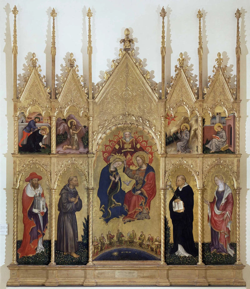polyptique de Valle Romita - Gentile da Fabriano