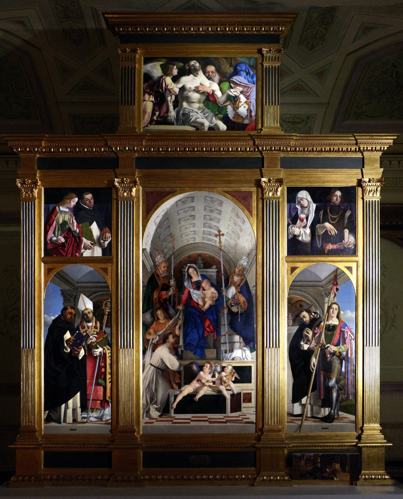 polyptyque de Recanati - Lorenzo Lotto