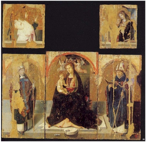 Polyptyque de saint Grégoire - Antonello de Messine