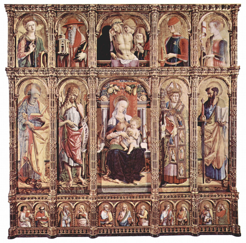 Polyptyque de Sant'Emidio - Carlo Crivelli